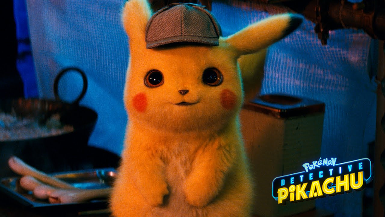 PikaPool (Detective Pikachu) - Pikachu, Detective Pikachu, Movies, Trailer, Ryan Reynolds