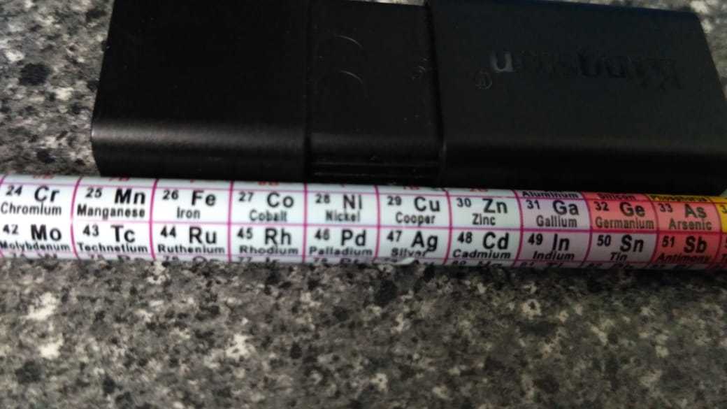 Pencil with periodic table. - My, Mendeleev table, Chinese goods, Chemistry, Longpost