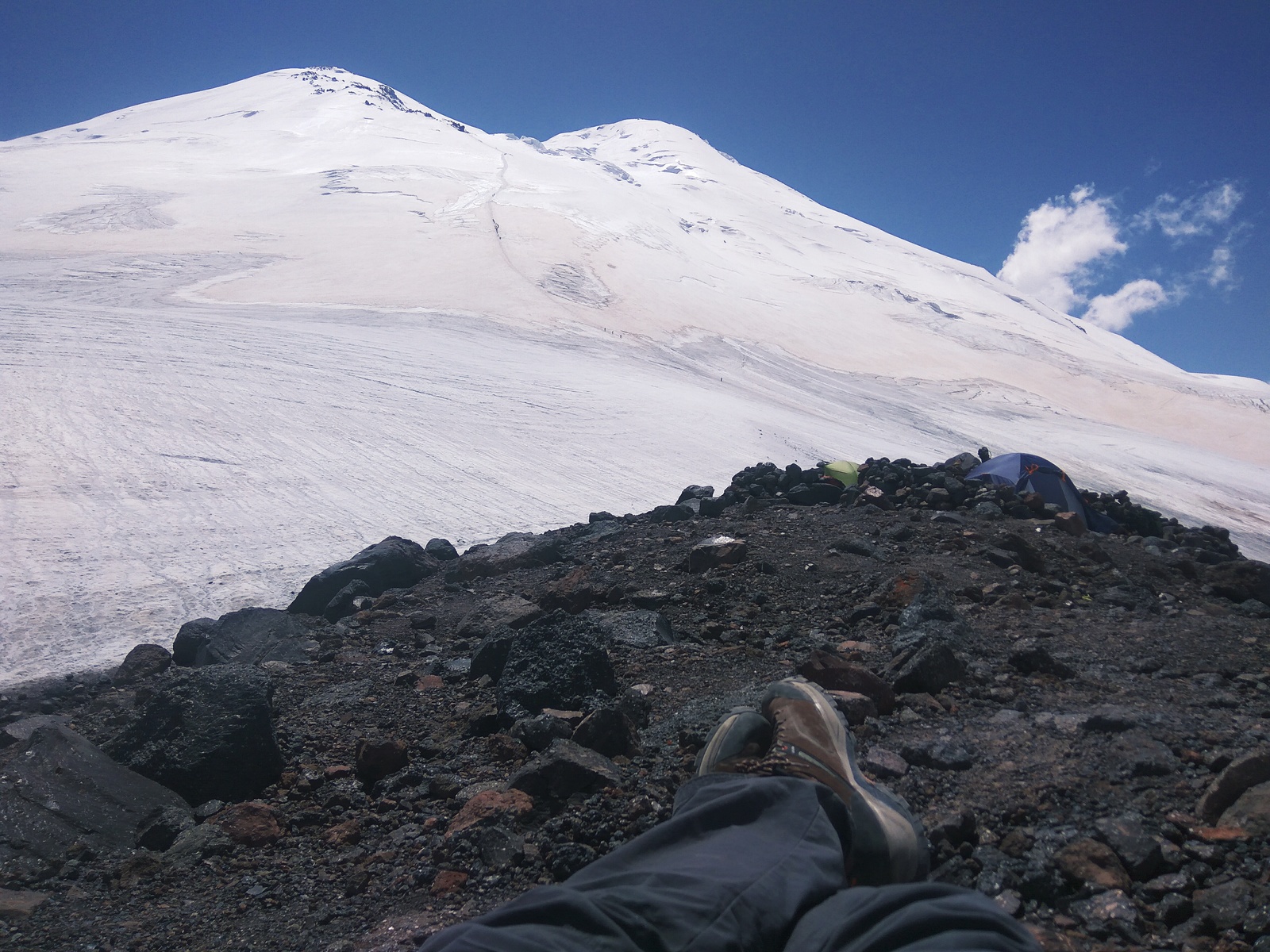 Everyone has their own summer - My, Elbrus, The mountains