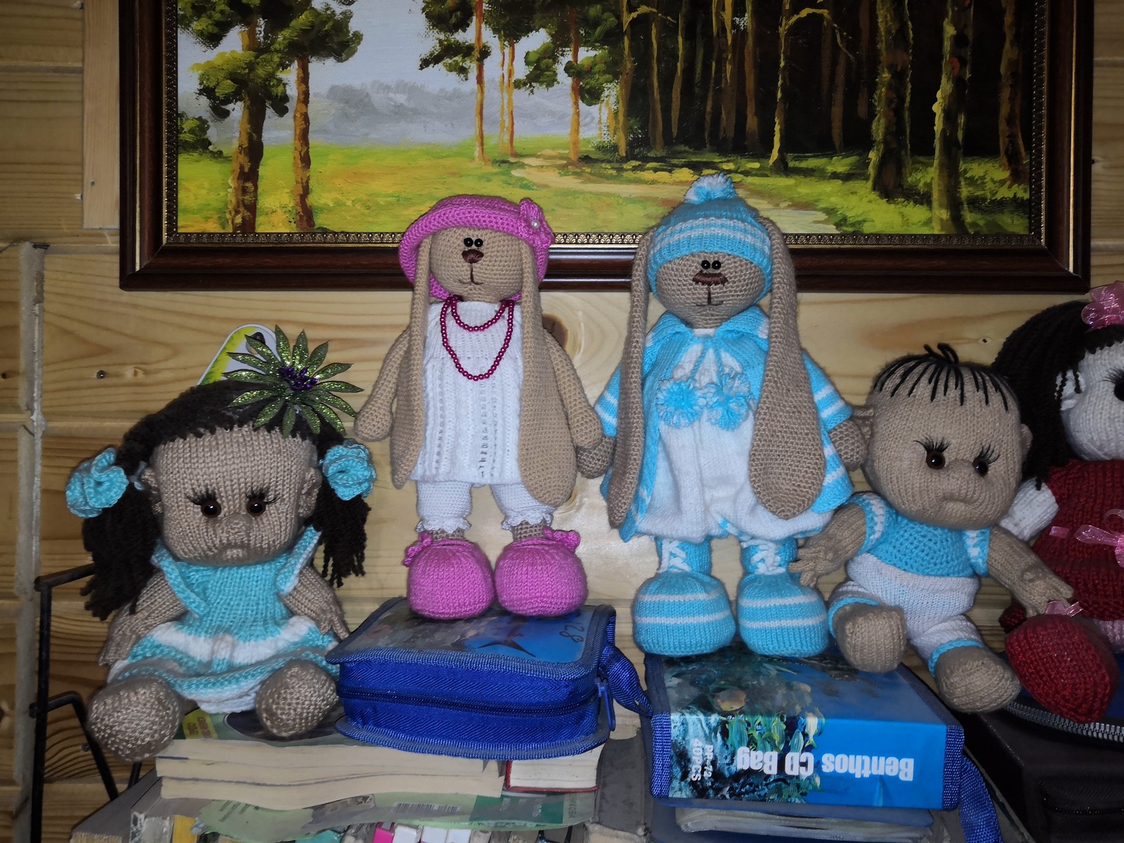 Dolls - My, Knitting, Handmade dolls, With your own hands, Longpost