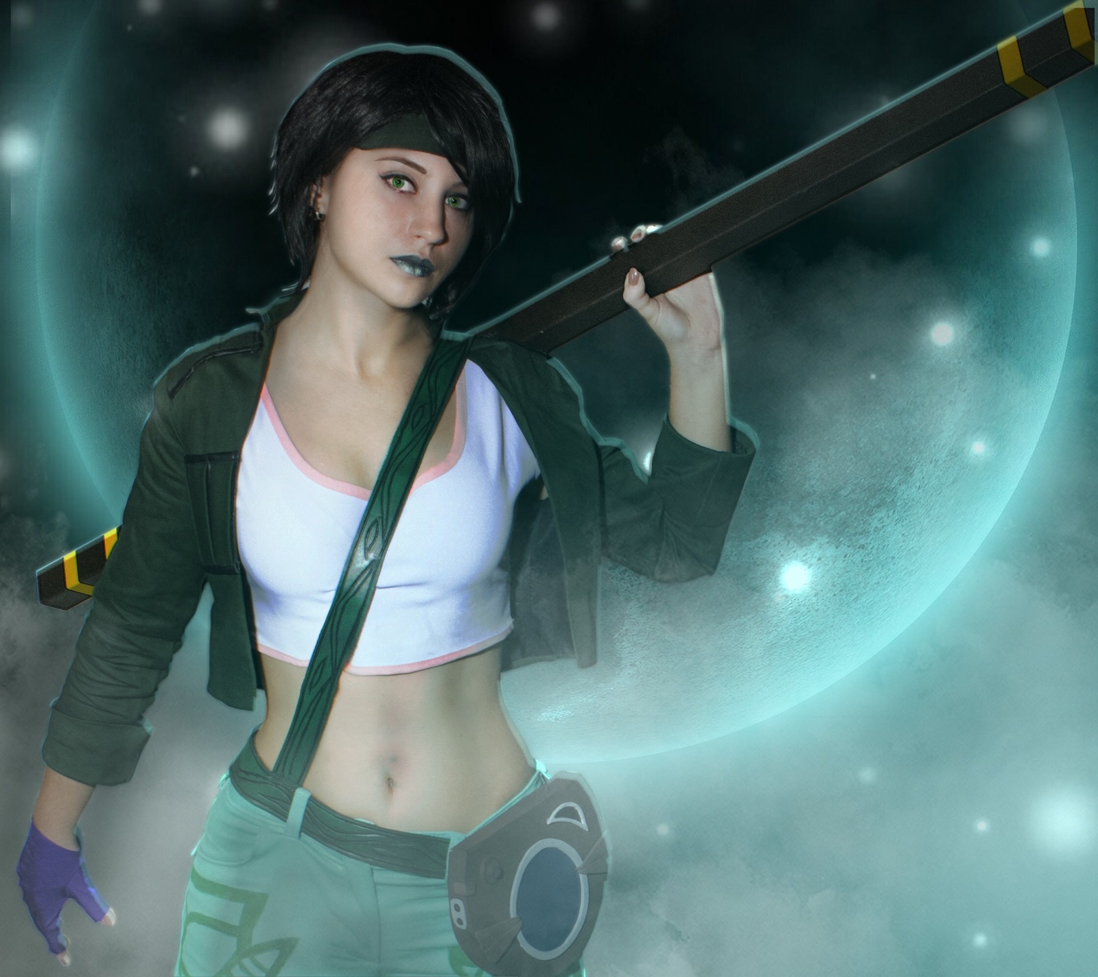 beyond good and evil. Cosplay on Jade 2. - Beyond Good and Evil, , Longpost, Cosplay, jade, Good and evil, Photoart, Photomanipulation