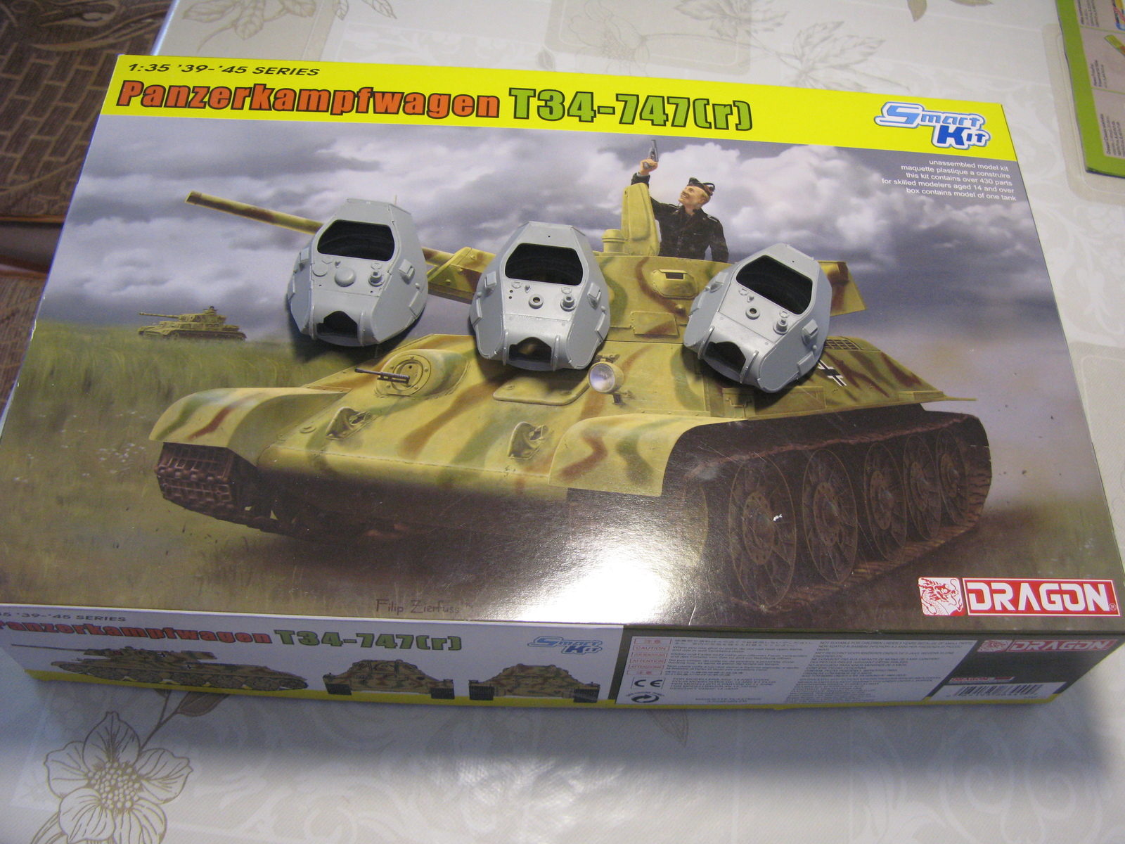 Т-34 из старой коробки