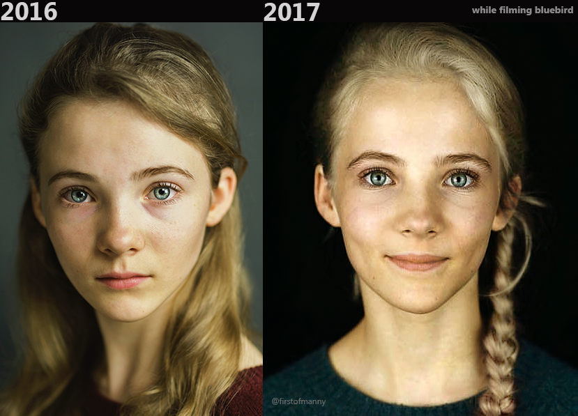 Photo of Freya Allen from the cast of The Witcher was taken in 16. This photo is recent, during the filming of the movie Bluebird (2017) - Reddit, Witcher, Netflix, , Ciri