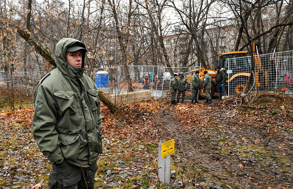 In Kuntsevo, residents protest against the demolition of five-story buildings and the development of a public garden - Russia, Moscow, Kuntsevo, Renovation, Longpost, Negative