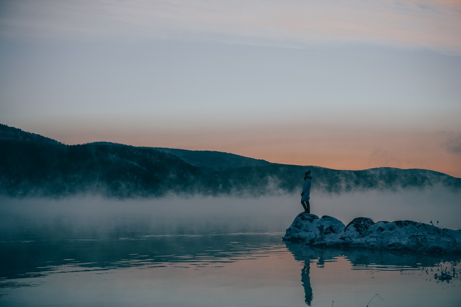 N o v e m b e r M a g i c - My, Krasnoyarsk, Siberia, Snow, November, Yenisei, Nature, Longpost