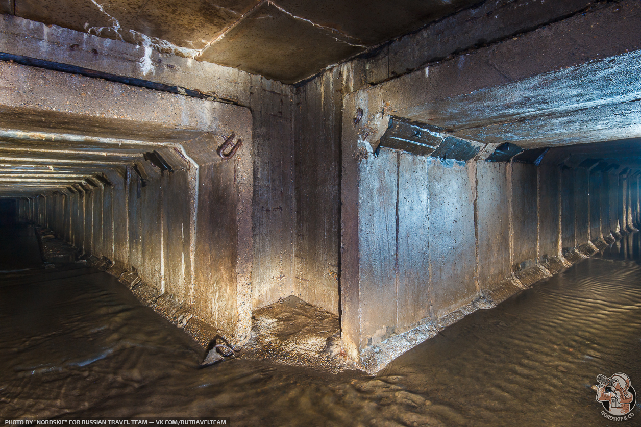 Almost a location from Stalker Or an underground river with burning fluff - My, Abandoned, Underground River, Longpost