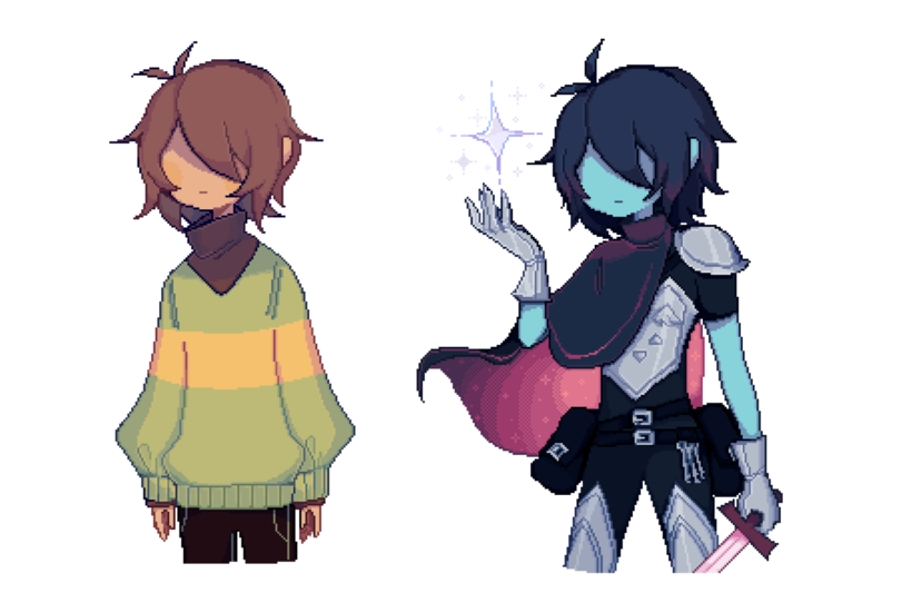 Heroes of Prophecy - Undertale, Deltarune, Kris, Susie, Ralsei