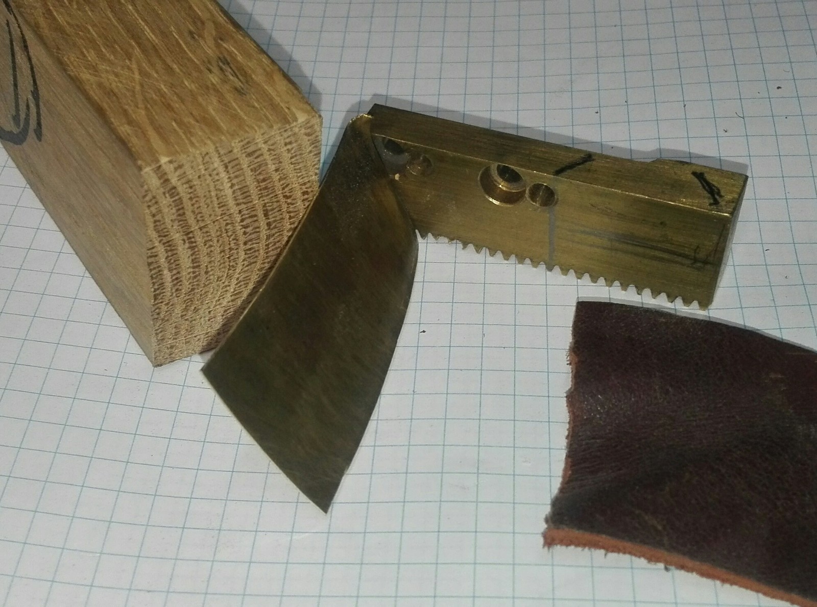 Finnish-type knife from pasture materials - My, Knife, With your own hands, Longpost