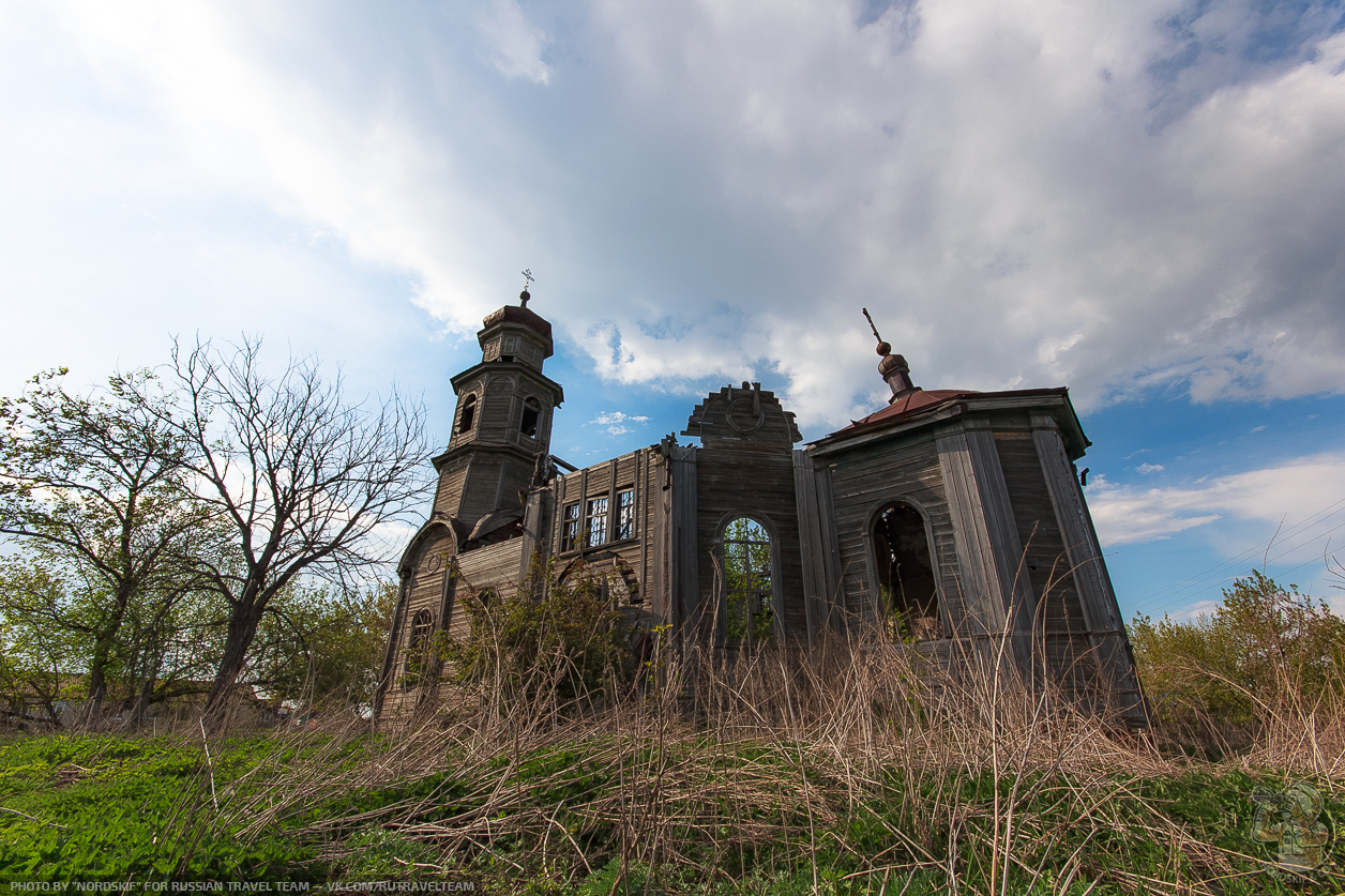 Abandoned wooden church in Kashinka - My, Urbanphoto, Urbanfact, Church, Abandoned, Longpost