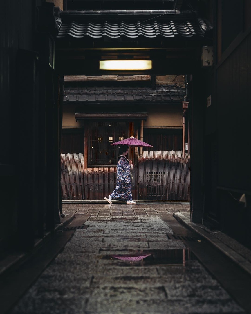 Streets of Japan - Japan, The street, Rain, Longpost, The photo