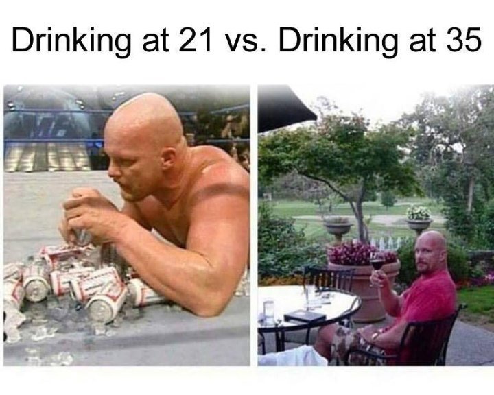 Bukhalovo at 21 vs. - Wrestling, WWE, Steve Austin, Alcohol, Booze, Age