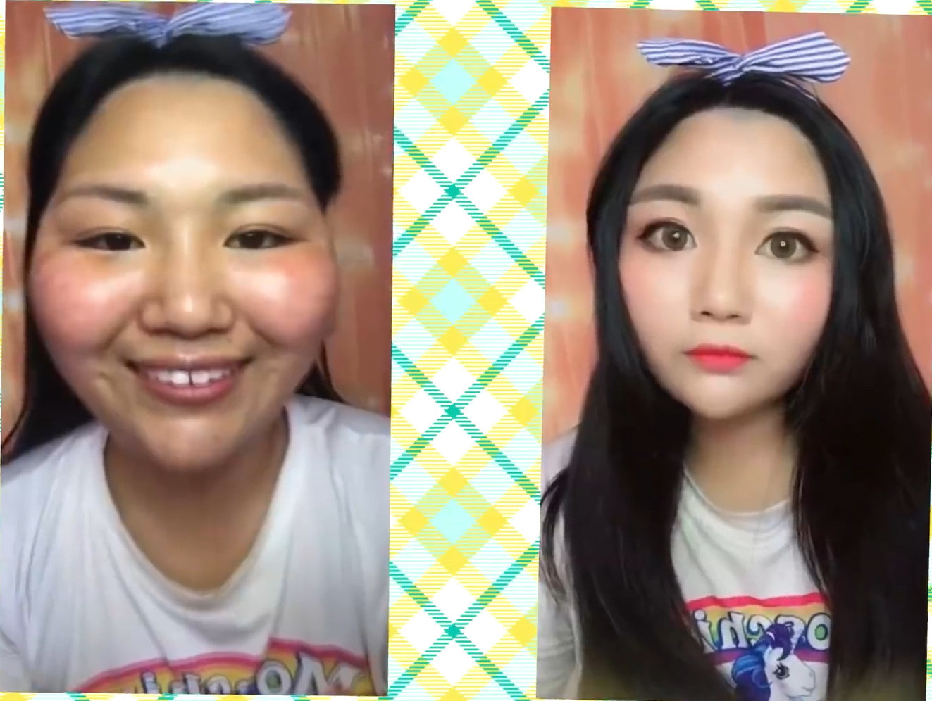Китаянки без макияжа
