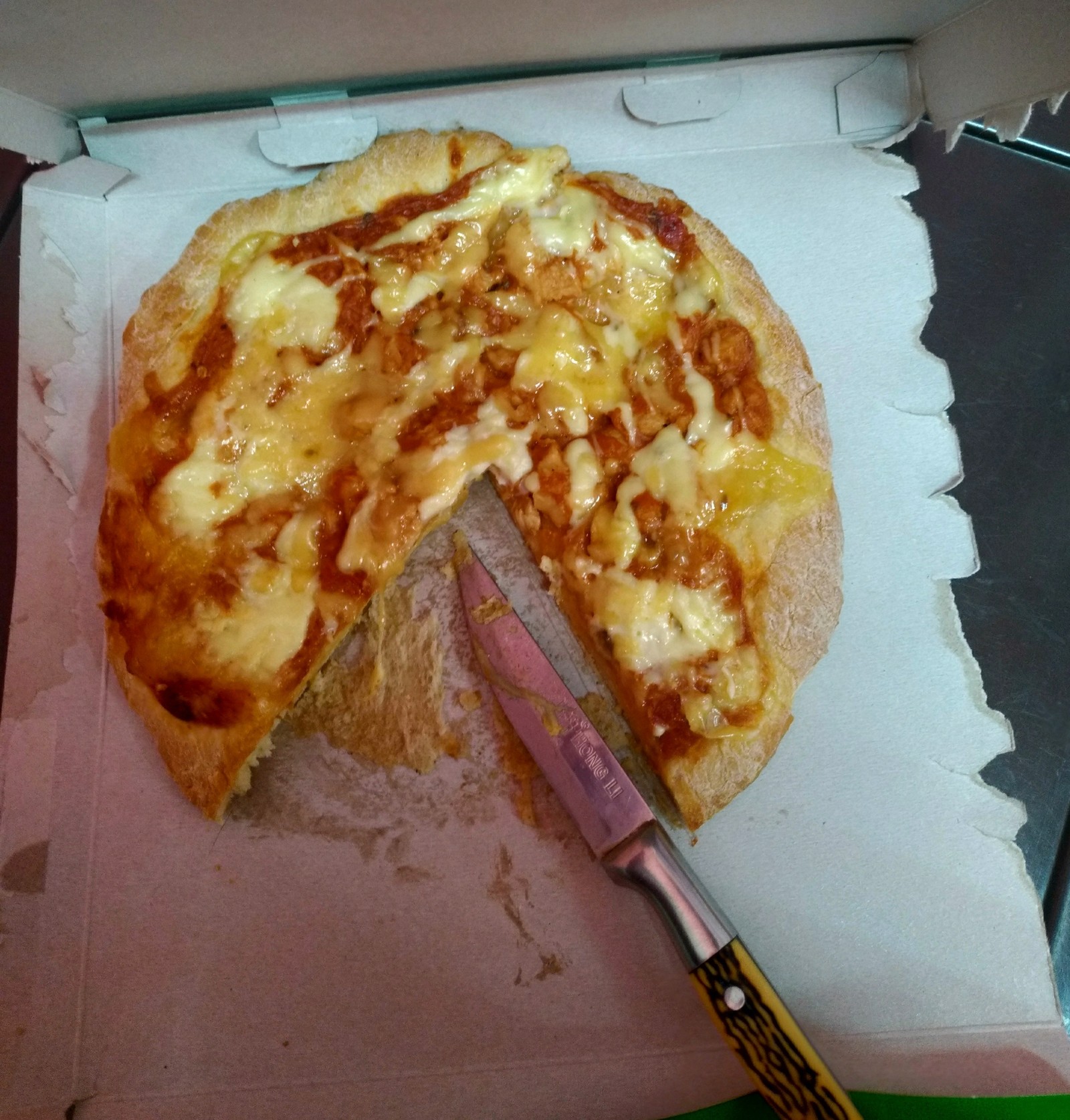 Thank you, it didn't taste good! - My, Food, Expectation and reality, Pizza, Poor quality, Longpost