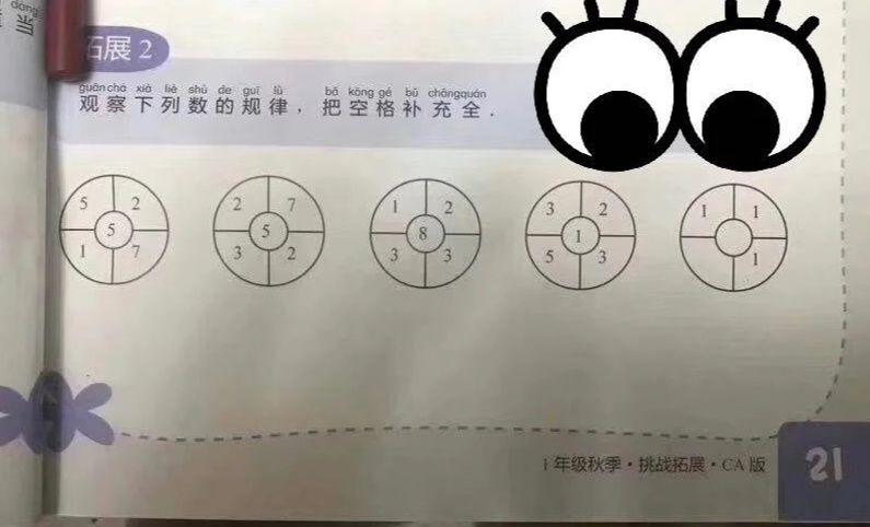 Chinese parents ask 1st graders to solve this puzzle - Task, China, Mathematics, Interesting