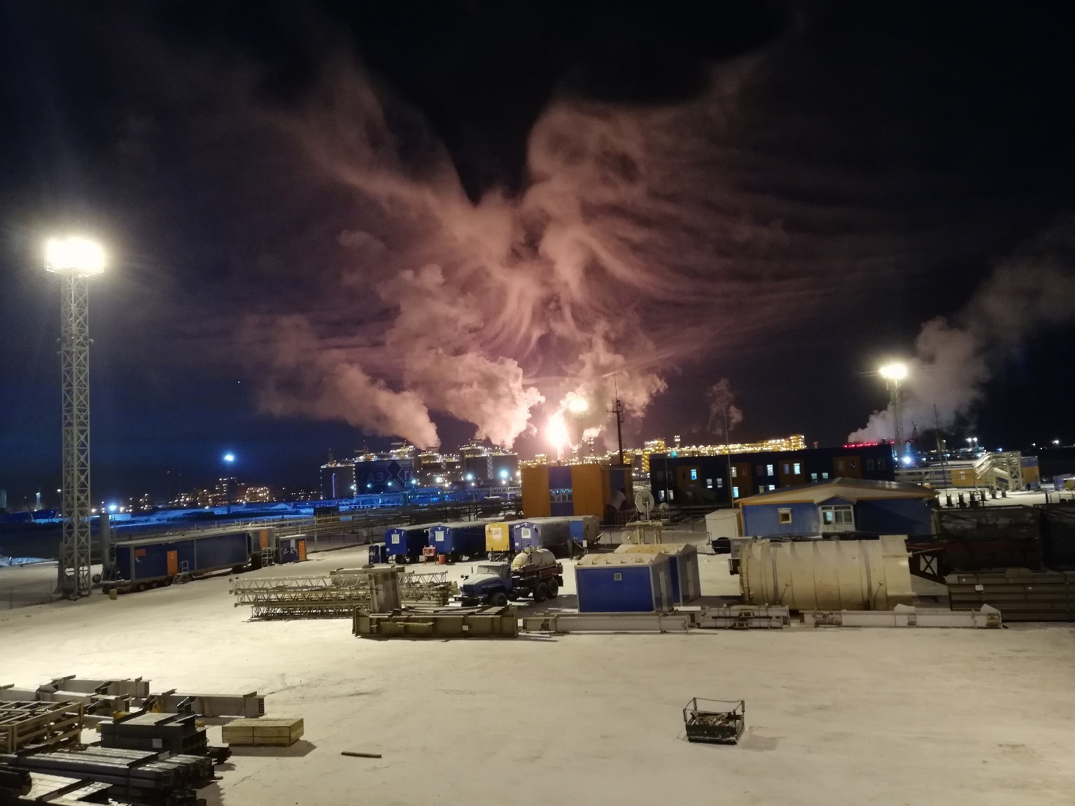 Morning on Yamal - Clouds, Yamal, Morning