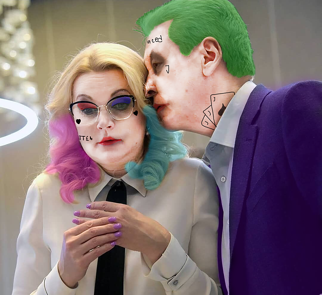 Can't wait to show you my toys. - My, Officials, Suicide Squad, Sergei Sobyanin, Joker, Memes