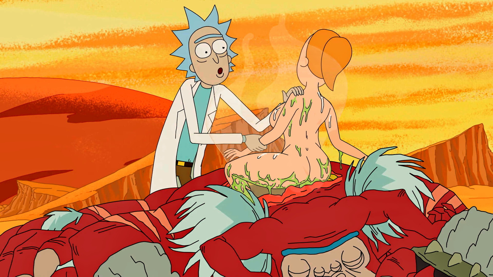Summer rick and morty nsfw