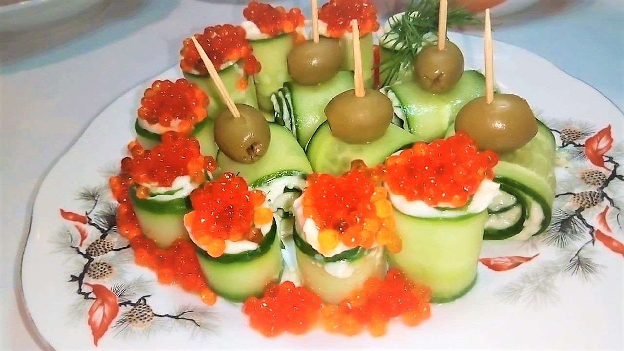 Snack on the holiday table. - My, Snack, Snack for the holiday, New Year, Recipe, Video, Food, Cooking, Festive table