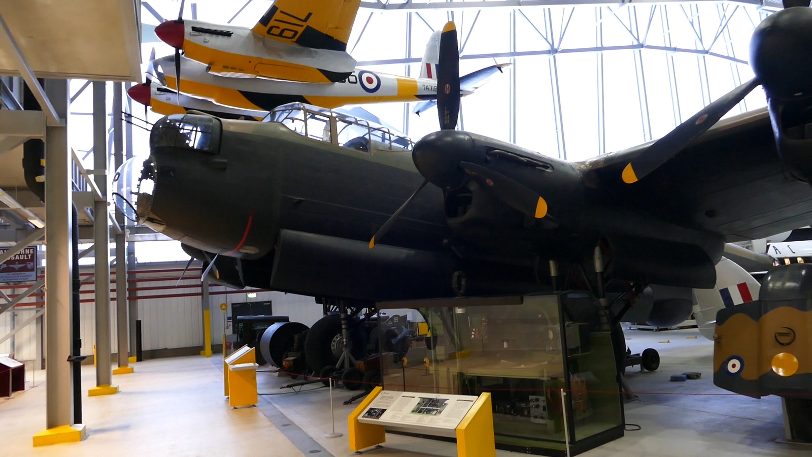 Imperial War Museum Duxford - My, Aviation, England, Museum, Video, Longpost