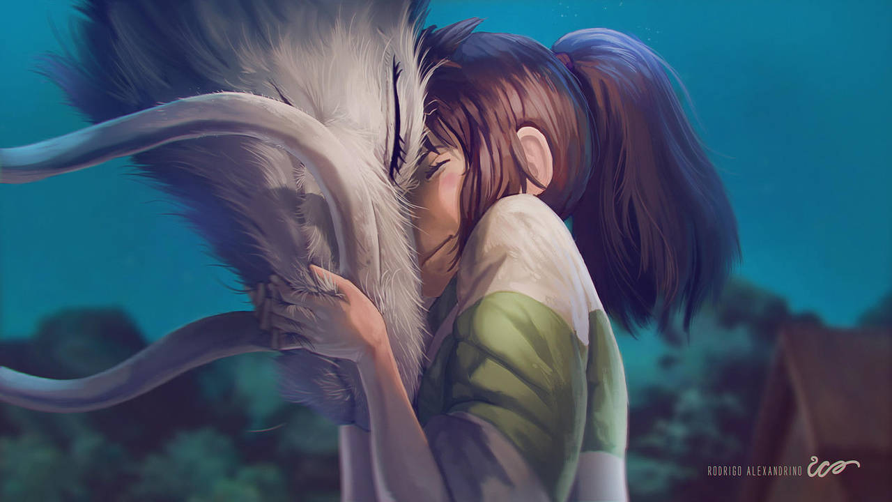 Chihiro and Haku | Пикабу