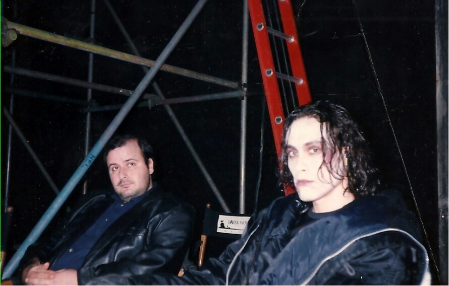 Photos from the filming of The Crow 1994 - The photo, Movies, Brandon Lee, Interesting, Crow, Longpost