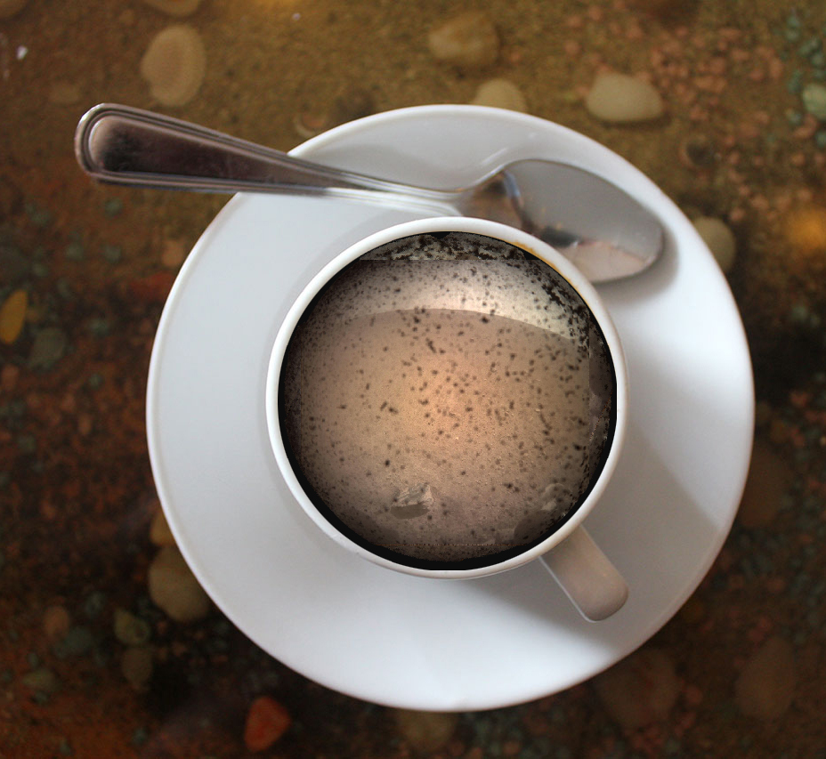 Coffee for 830 million dollars. - My, Probe, NASA, Insight, Coffee, Mars, The photo, 