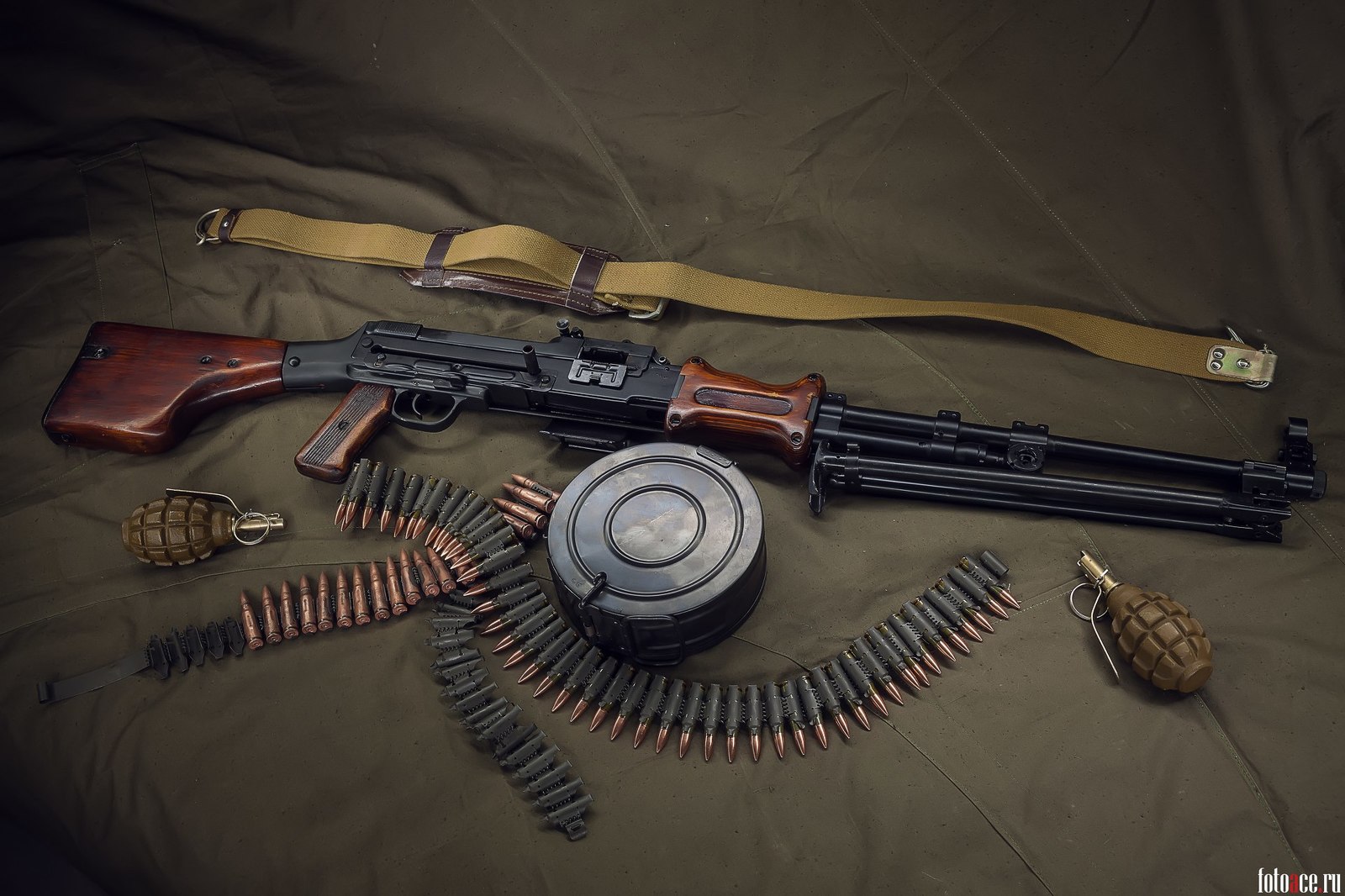 Photo session - machine gun RPD (GRAU 56-R-327) - My, RAP, , the USSR, Machine gun, Manual, The photo, Longpost