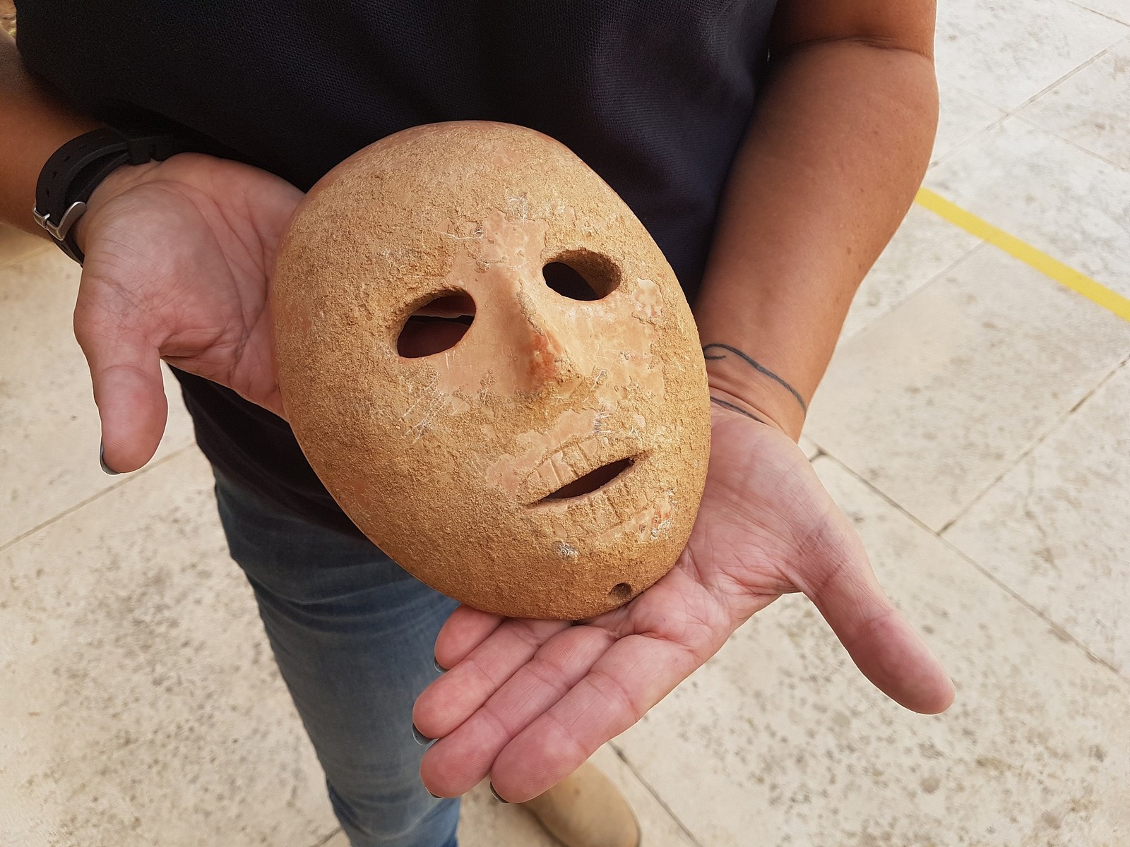 Find - Mask, Archeology, Find, Israel