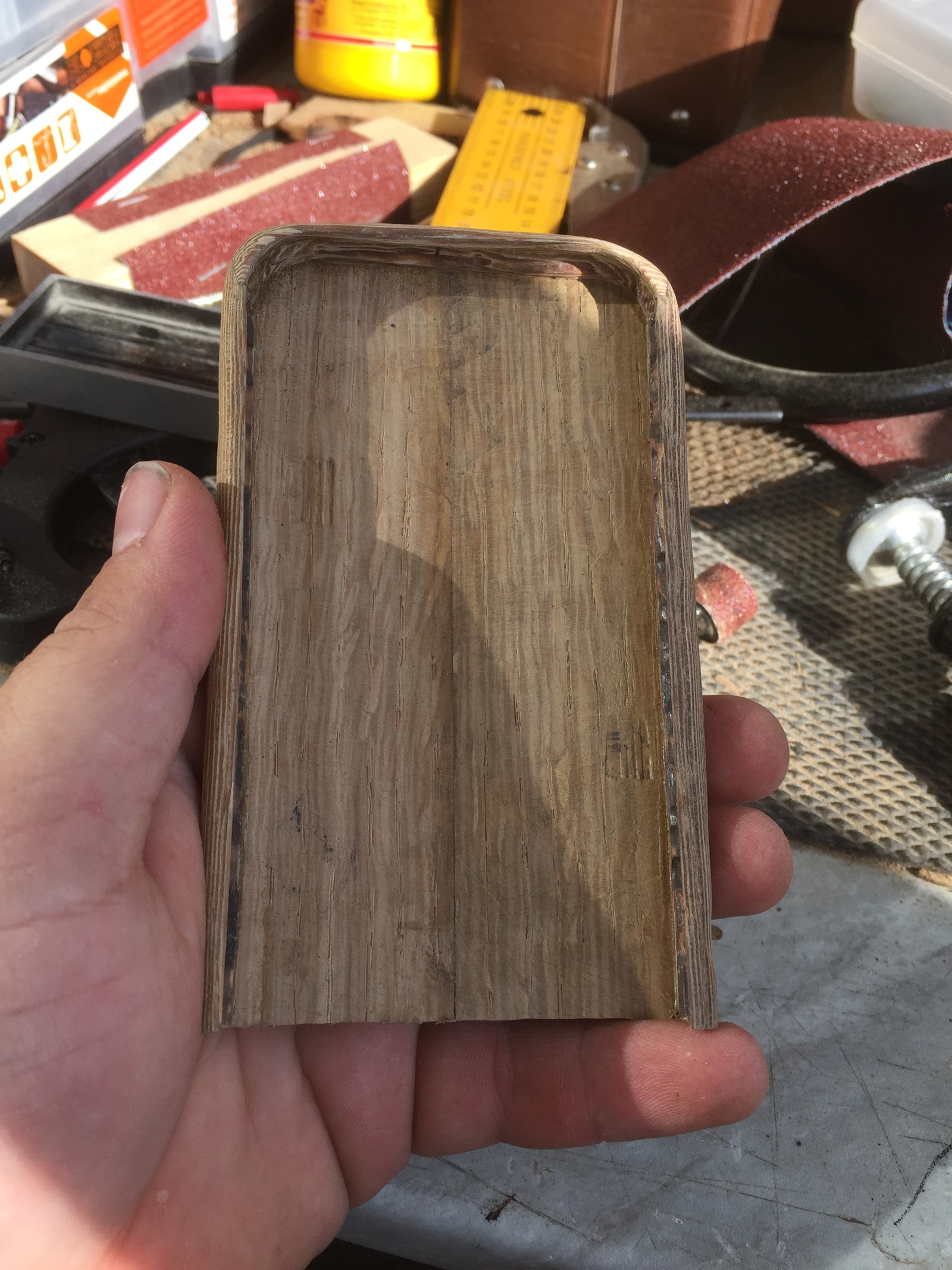 Чехол для iPhone WoodBox из натурального дерева 