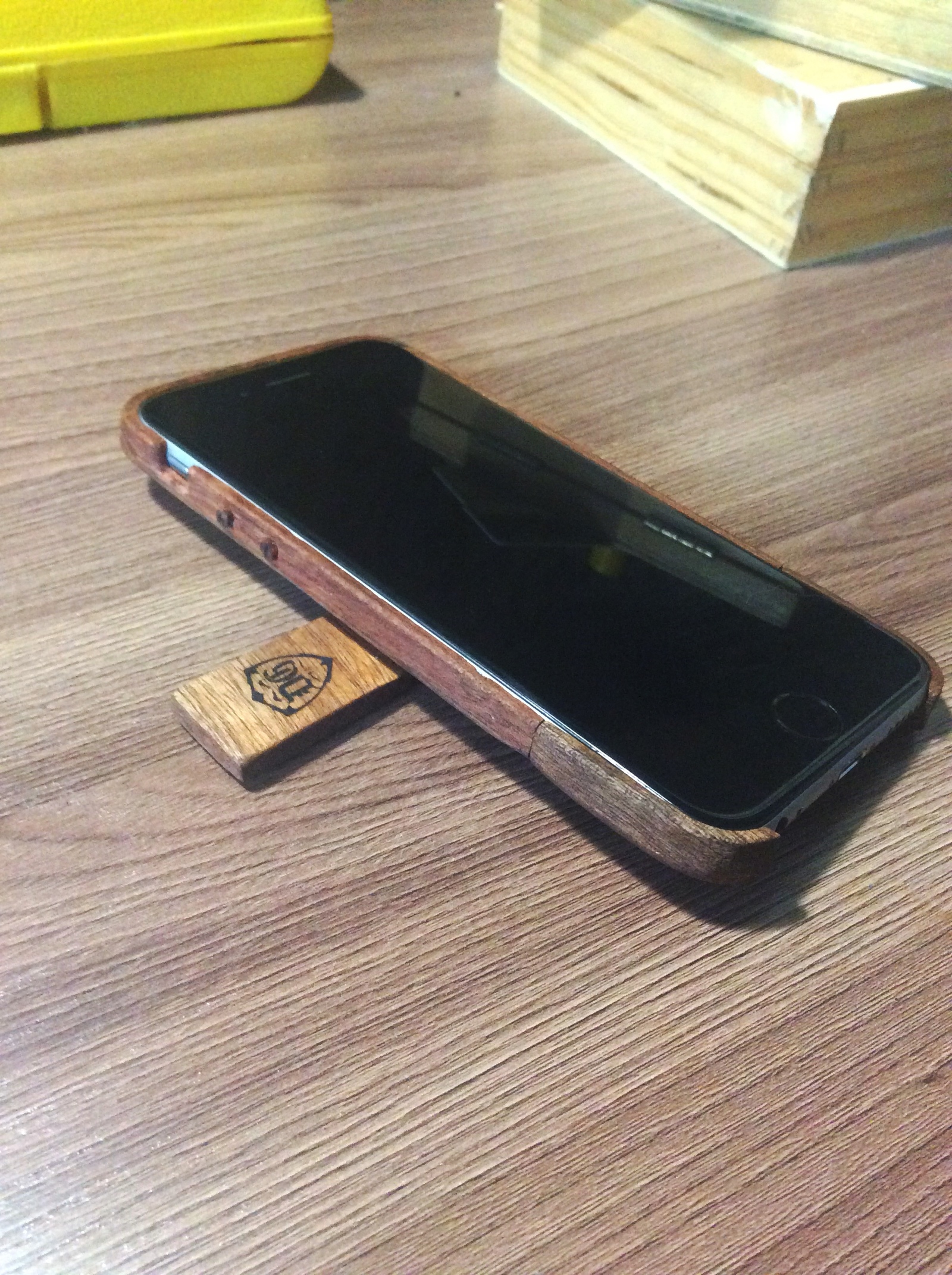 Wooden phone case - My, Wood products, Homemade, Longpost, With your own hands, Case for phone