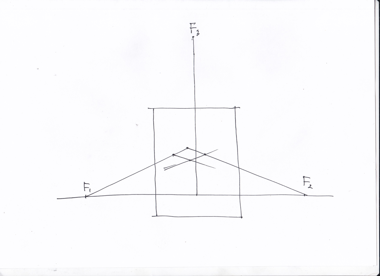 How to learn to draw? Perspective with three vanishing points. - My, Drawing lessons, Painting, Curved Line, Drawing, , Longpost, Video