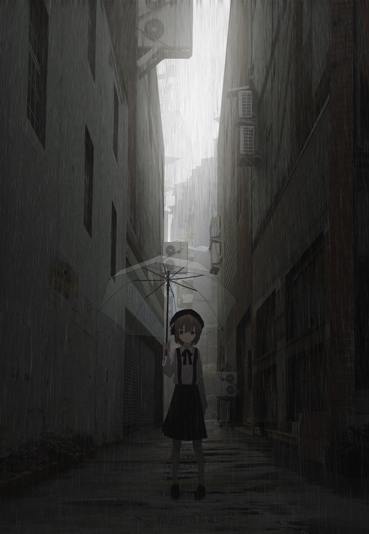 Anime <3 - Anime art, Anime, Rain