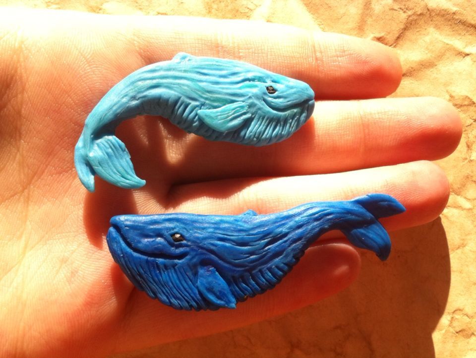 my hobby - My, Polymer clay, Whale, Handmade, Longpost, Creation, Hobby, Hey, Needlework without process