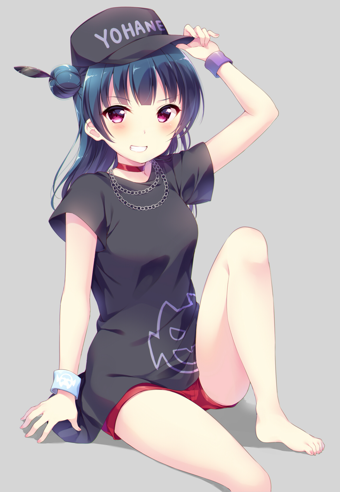 Yoshiko Tsushima - Love live! Sunshine !!, Tsushima Yoshiko, Anime art