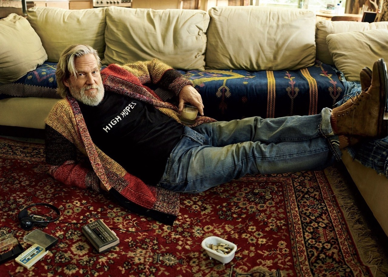 Jeff Bridges in a photo shoot for GQ! - Jeff Bridges, PHOTOSESSION, Style, Gq, Longpost, Dude