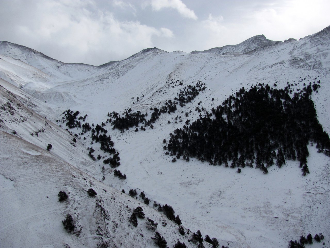 Winter hike along Teberda - My, The mountains, Tourism, Travel across Russia, Travels, Longpost