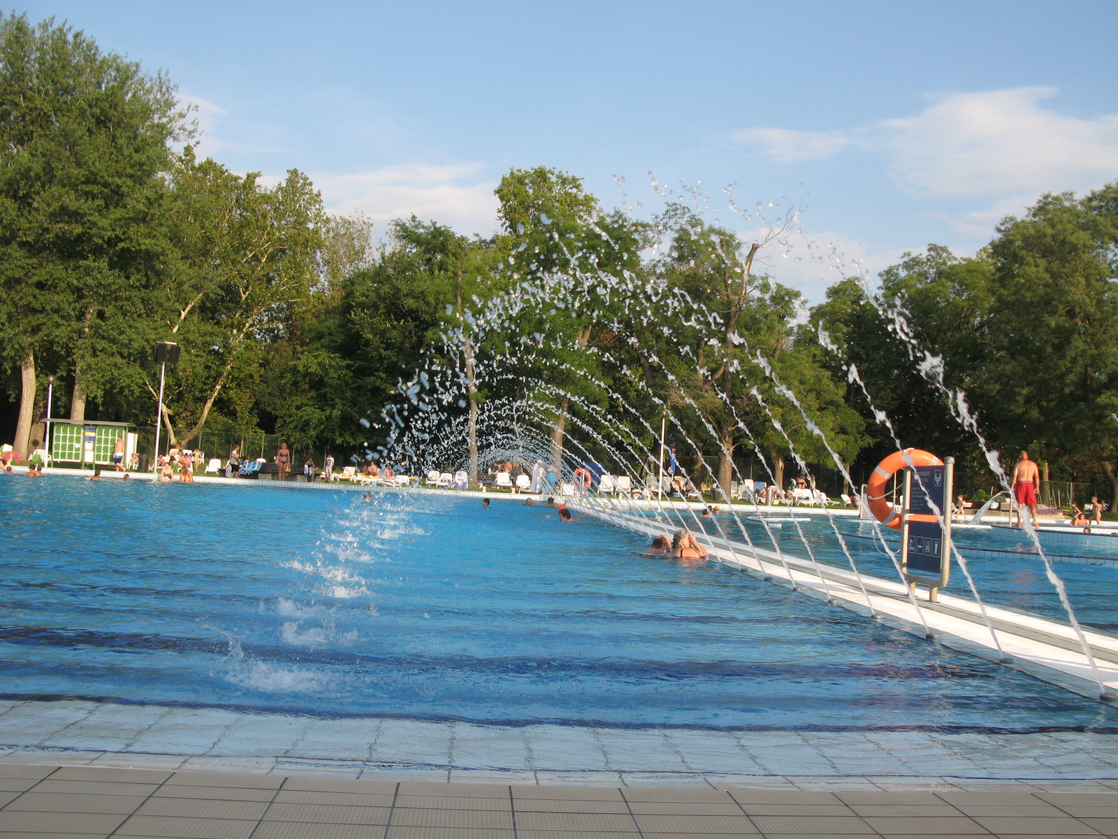 Baths Palatinus Strand. Budapest. - My, Hungary, Budapest, Bath, Longpost