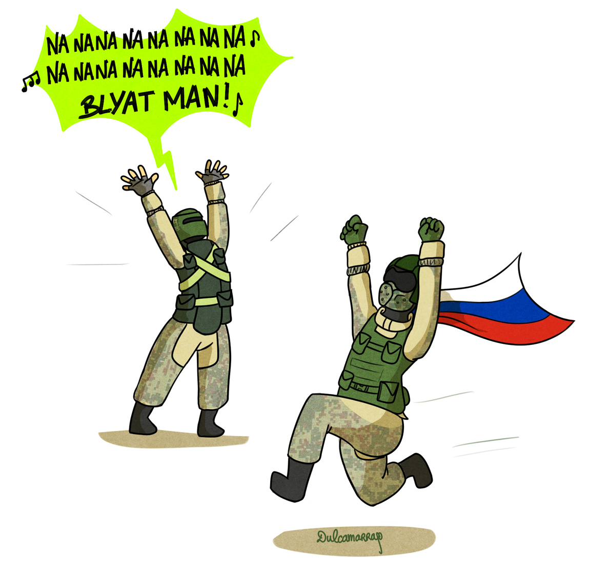 Blyat Man - Comics, Dulcamarra, Tom clancy's rainbow six siege, Tachanka, Fuze, Ubisoft, Games, Stereotypes