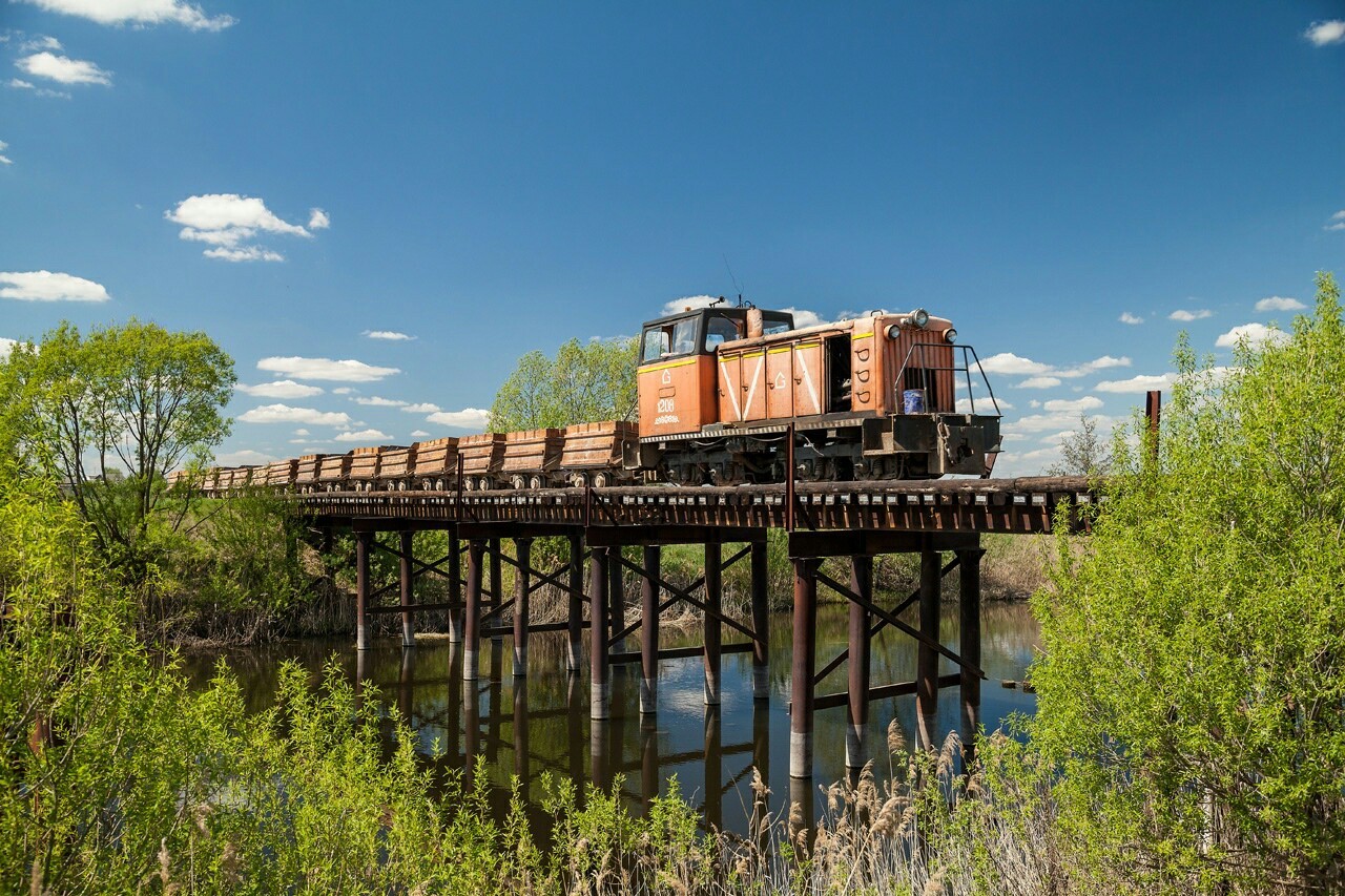 narrow gauge bridge - Railway, Narrow gauge, Bridge, The photo