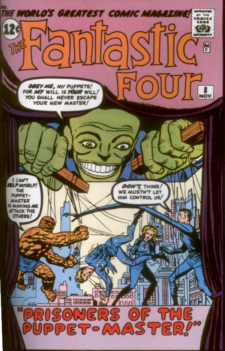 Comic Dive: Fantastic Four #1-10 - My, Superheroes, Marvel, Fantastic Four, Doctor Doom, Comics-Canon, Longpost