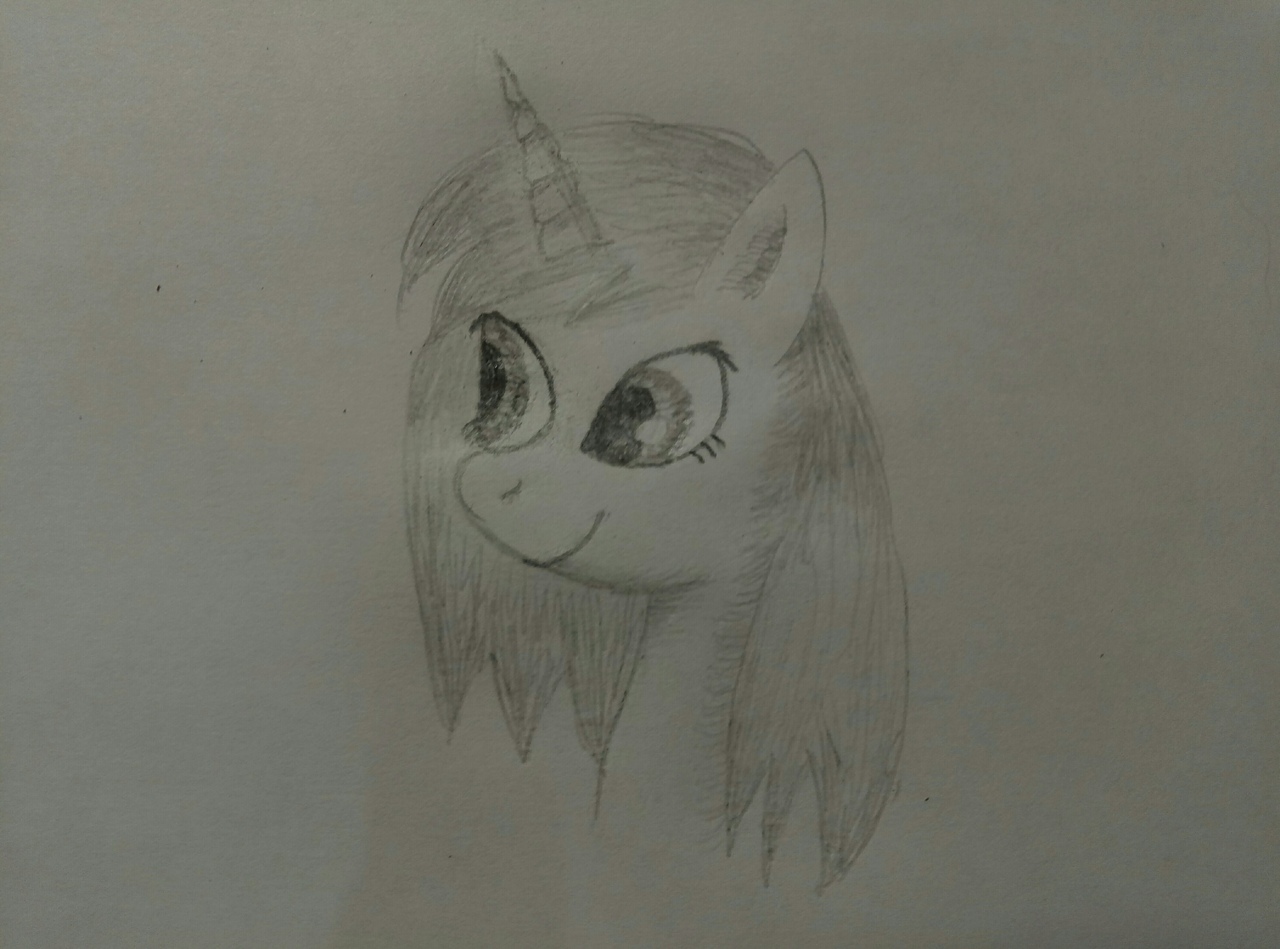 LittlePip - My, My little pony, Original character, Littlepip, PonyArt, MLP Learning