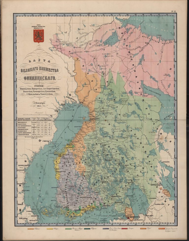 Ethnographic maps of Russia - Cards, Historical maps, Longpost