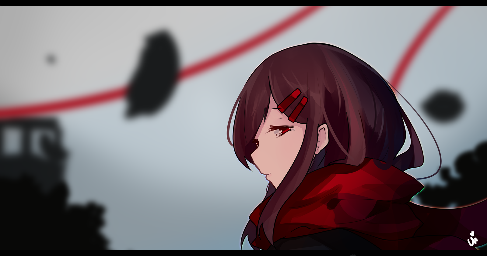 Red - Anime, Not anime, Anime art, Kagerou project, Mekakucity Actors, , , Pixiv