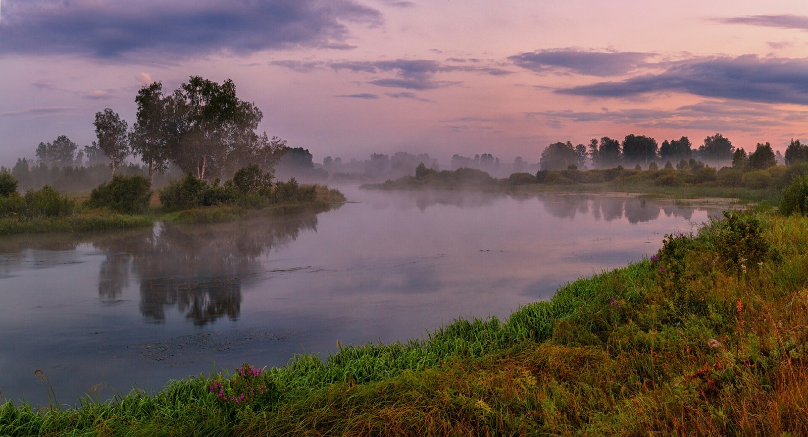 In the morning before dawn - My, Miass River, Southern Urals, Landscape, Summer, Chelyabinsk region, Longpost