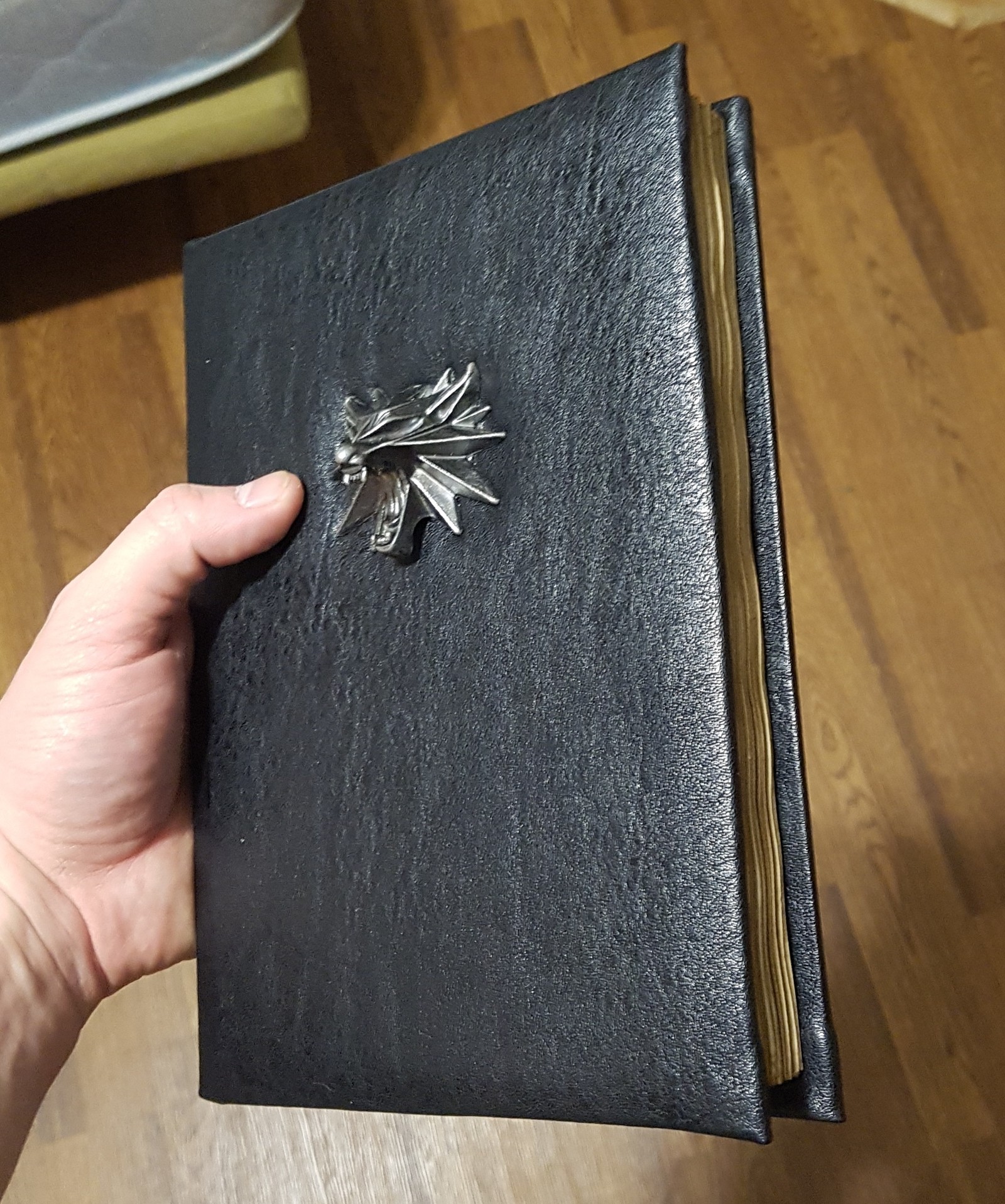 Notebook in the style of The Witcher - My, With your own hands, Notebook, Witcher, Longpost