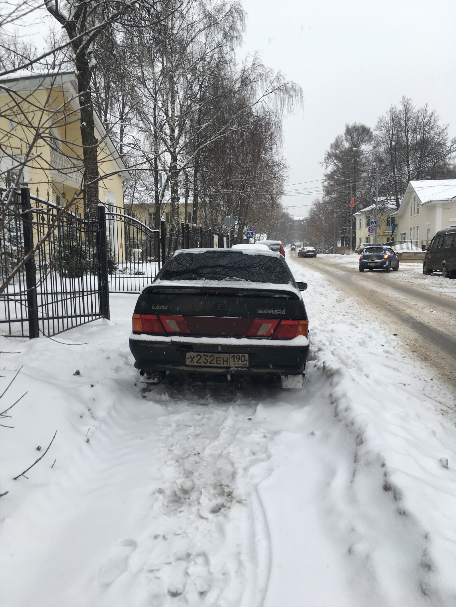 Сергиев Посад олень - Моё, Парковка, Авто, Длиннопост