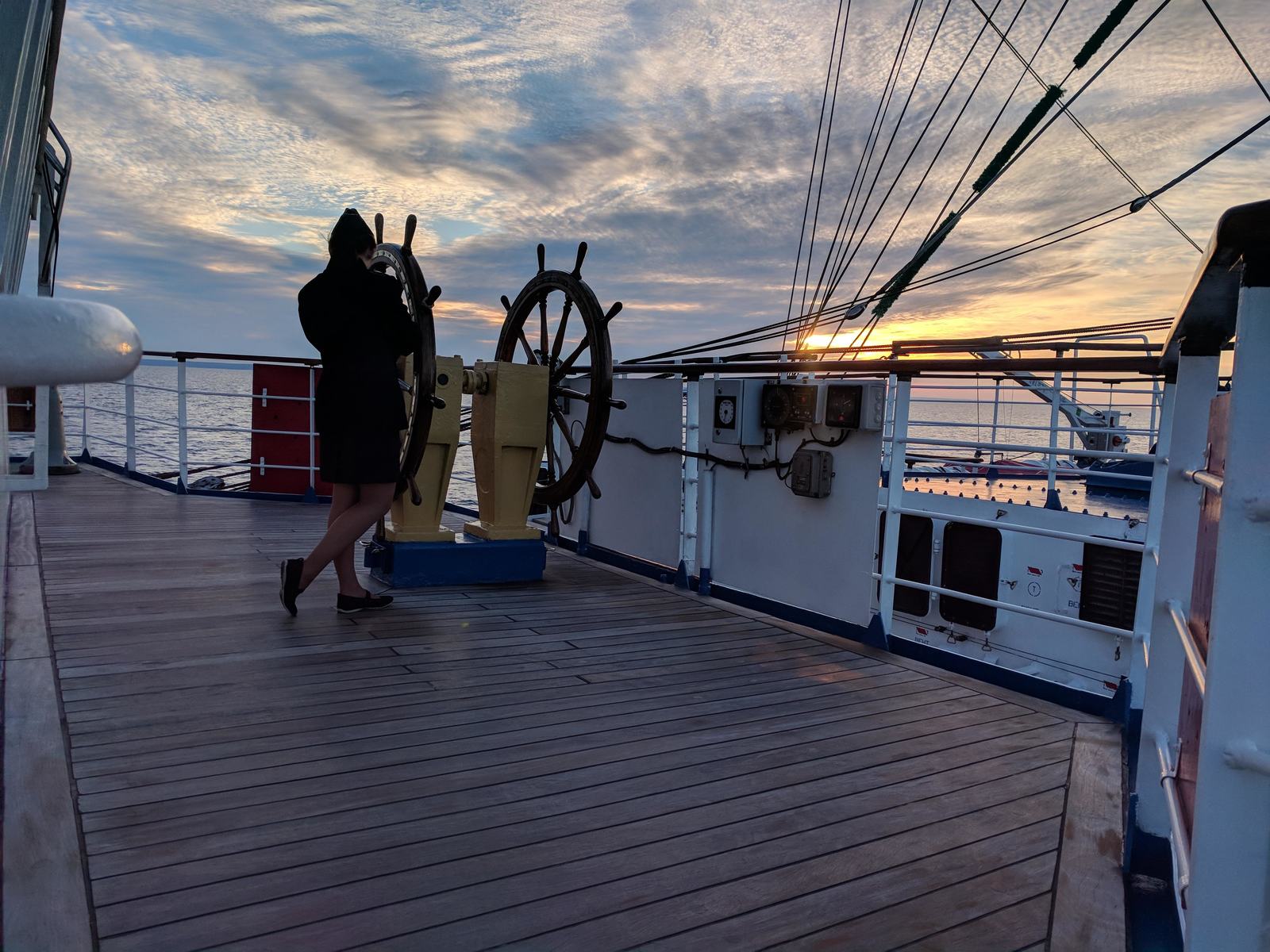 Cadet life on the training sailboat Mir - My, Sea, Sailors, Sailboat, Ship, Vessel, Longpost