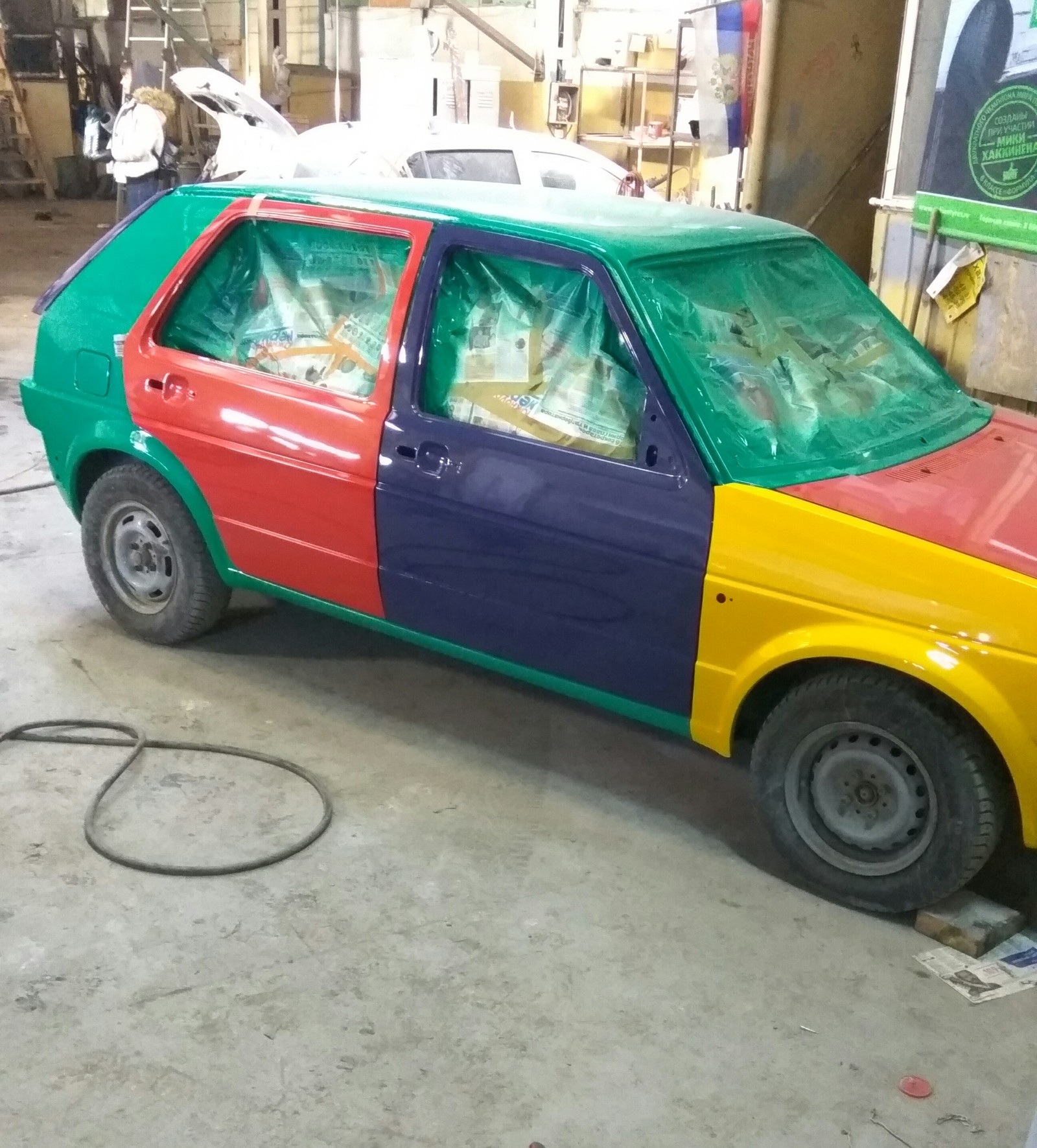 Golf Jetta 2 Арлекин