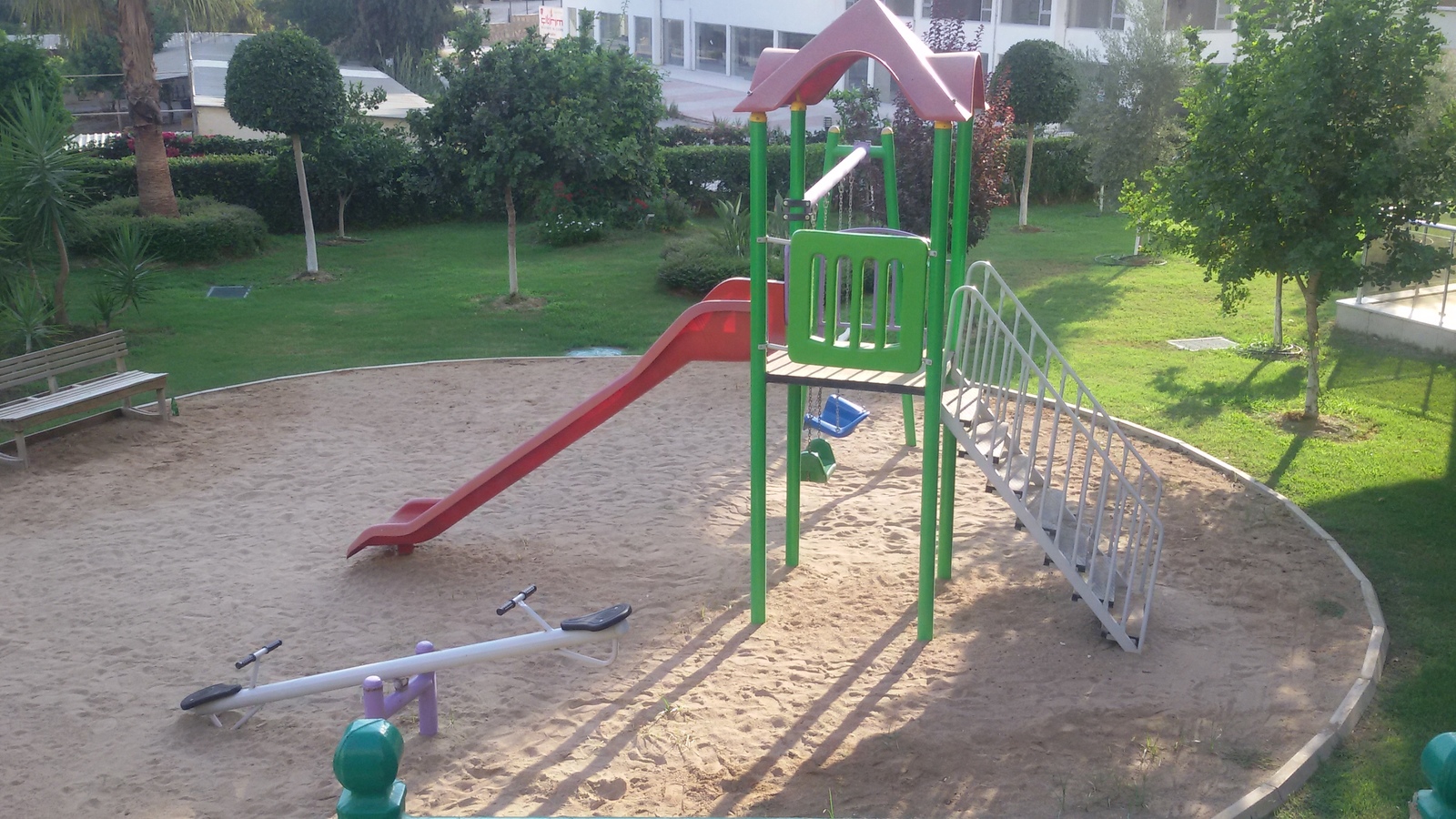 Playground in a luxury complex on the Mediterranean coast - My, Avsallar, Turkey, Playground