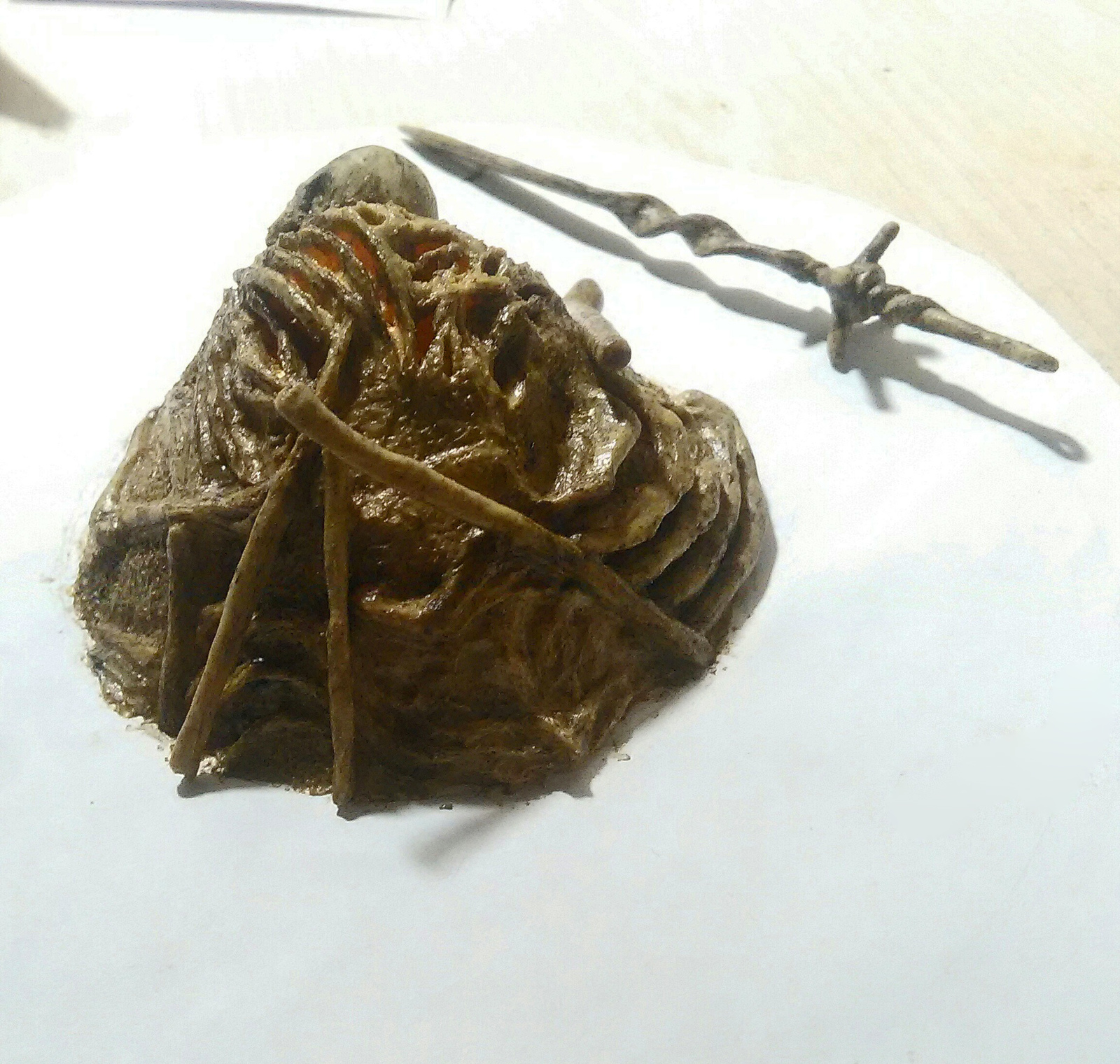 Mysterious USB Bonfire from Dark Souls - My, Handmade, Hobby, Craft, Needlework with process, Saint Petersburg, Dark souls, Longpost, I share